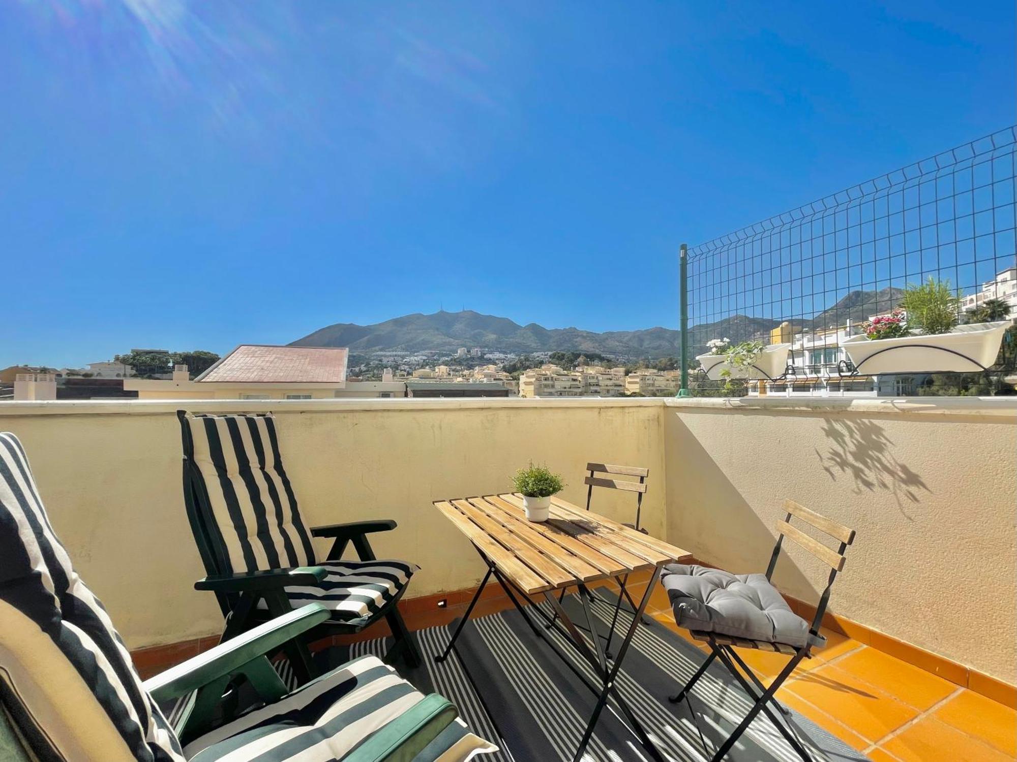 Апартаменты Lafrenchtouch - Torrequebrada 2Dorm Cerca Playa Бенальмадена Экстерьер фото